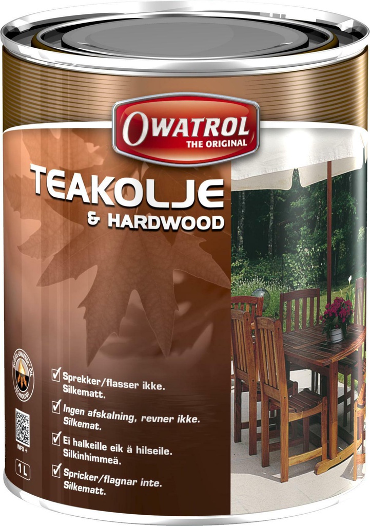 OWATROL TEAK OLJE 2,5 LT