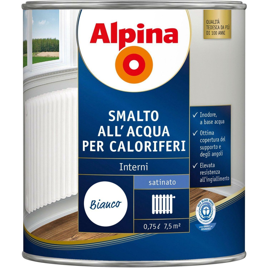 AL SMALTO PER CALORIFERI BIANCO 0,75 L COD.888140