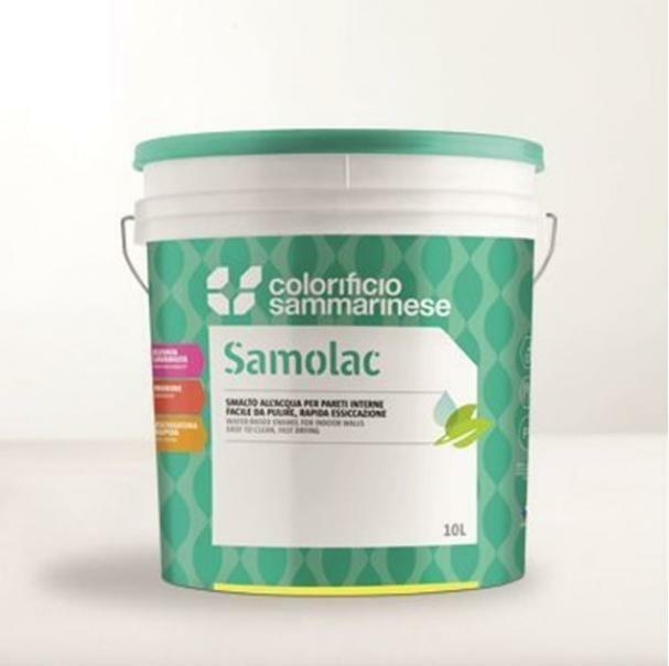 SAMOLAC LUCIDO BIANCO 10 LT COD.3870.0050