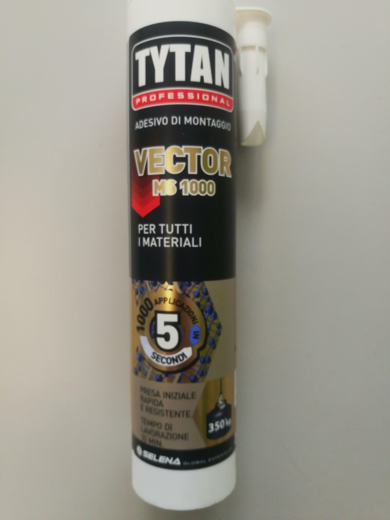 TYTAN PROF. ADESIVO VECTOR MS 1000 BIANCO 290 ML COD.83009