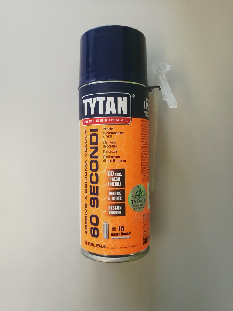 TYTAN PROF.ADESIVO A SCHIUMA VELOCE 60SEC. 750ML COD.92932