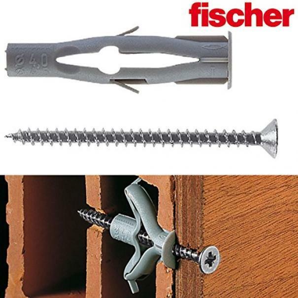 FISCHER TASS. C/VITE Z/B FU 6X45V CF=100PZ COD.502352