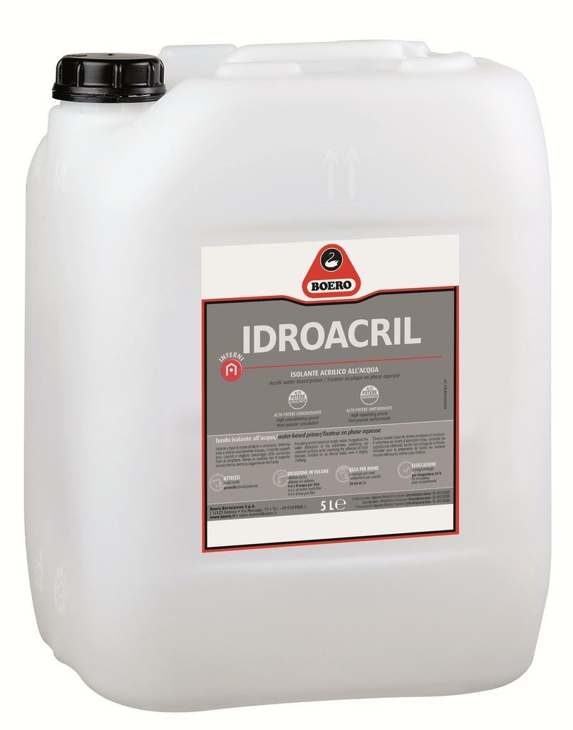 IDROACRIL ISOLANTE ACRILICO 5 LT COD.361.000