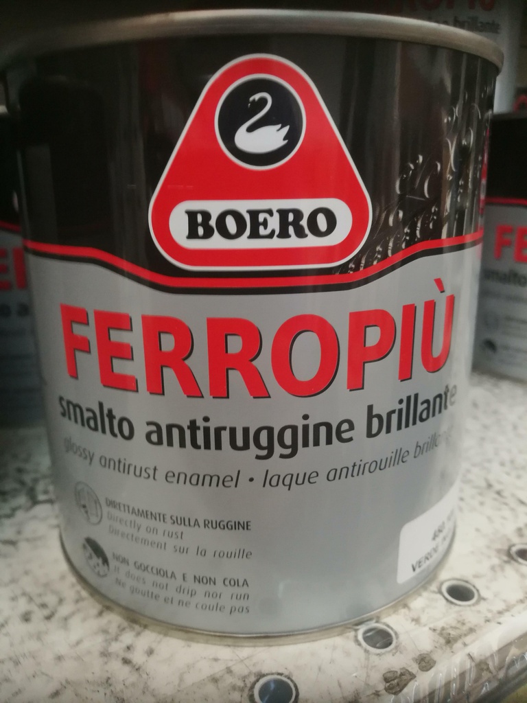 FERROPIU' VERDE INGLESE 0,75 LT COD.450.105