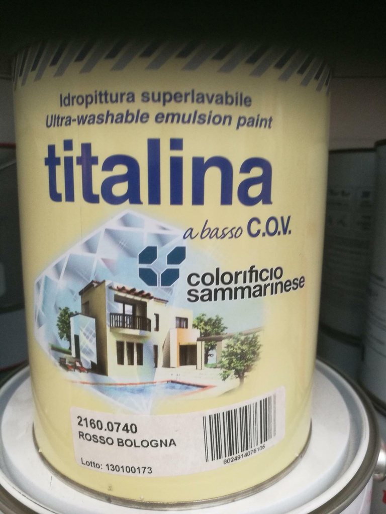 TITALINA ROSSO BOLOGNA 0,75 LT COD.2160.0740