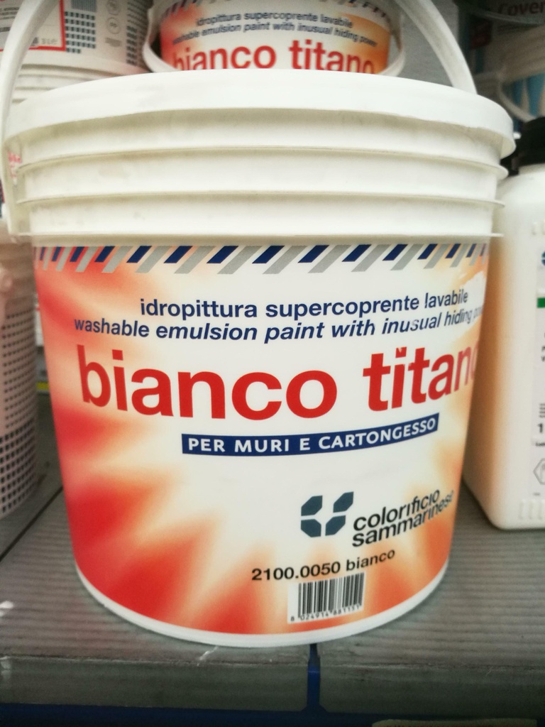 BIANCO TITANO 5 LT COD.2100.0050