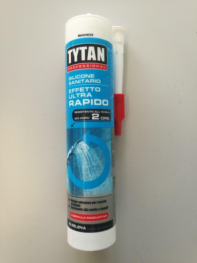 [SEL000073] TYTAN PROF.SILICONE SANITARIO RAPID BIANCO 300 ML COD.16002