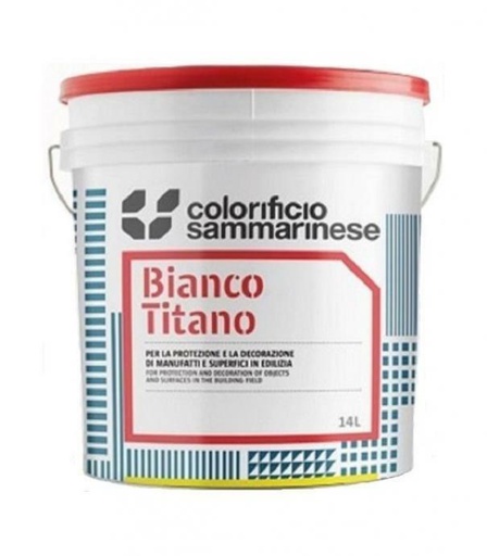 [SAM000493] BIANCO TITANO 14 LT COD.2100.0050/21000050L0034 BC= 22CF