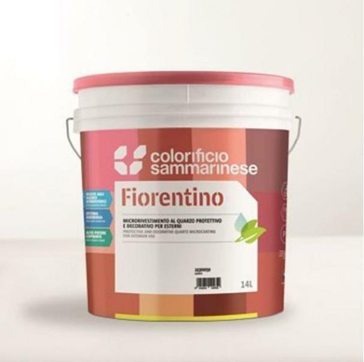 [SAM000483] FIORENTINO GRAFFIATO BIANCO 14 LT COD.2440.0050