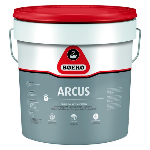 [BOE000030] ARCUS FONDO ISOLANTE BIANCO 0,75 LT COD.368.001