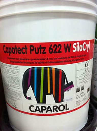 [CAP000051] CEX CAPATECT PUTZ 622 W SILACRYL BASE 3 24,5 KG COD.415014 (K15)