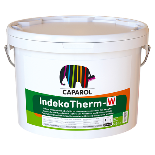 [CAP000261] INDEKOTHERM W 12,5 LT COD.416038 Pittura termica anticondensa e antimuffa per interni