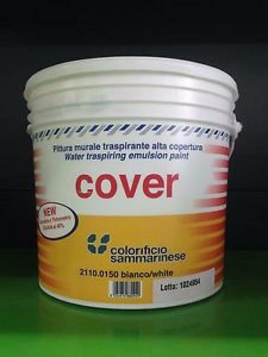 [SAM000255] COVER BIANCO 5 LT COD.2110.0150/21100150L0027