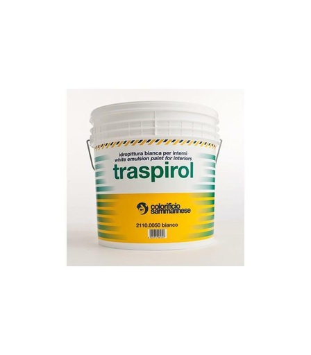 [SAM000250] TRASPIROL BIANCO 5 LT COD.2110.0050