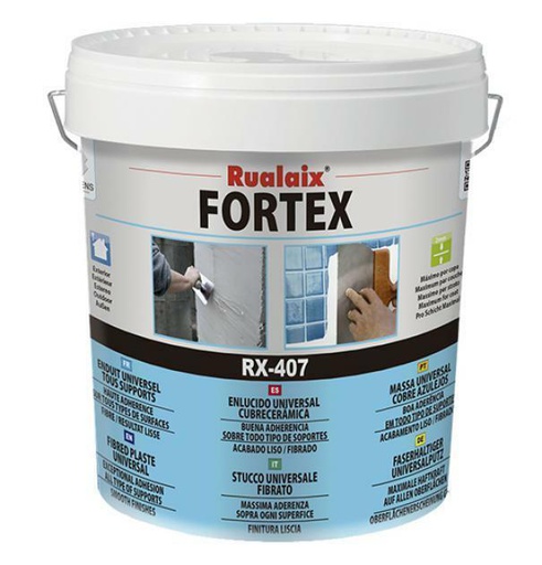 [BUL000031] STUCCO RUALAIX RX-407 FORTEX 5 KG SC=4 CF